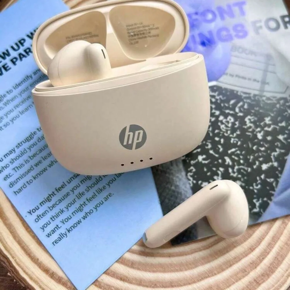 HP Cream Wireless Earbuds
